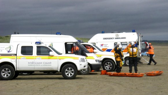 Skerries Coast Guard volunteers at Drogheda CUE 2009