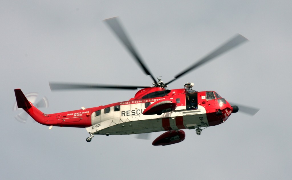 Coast Guard heli flyover Sept 2013