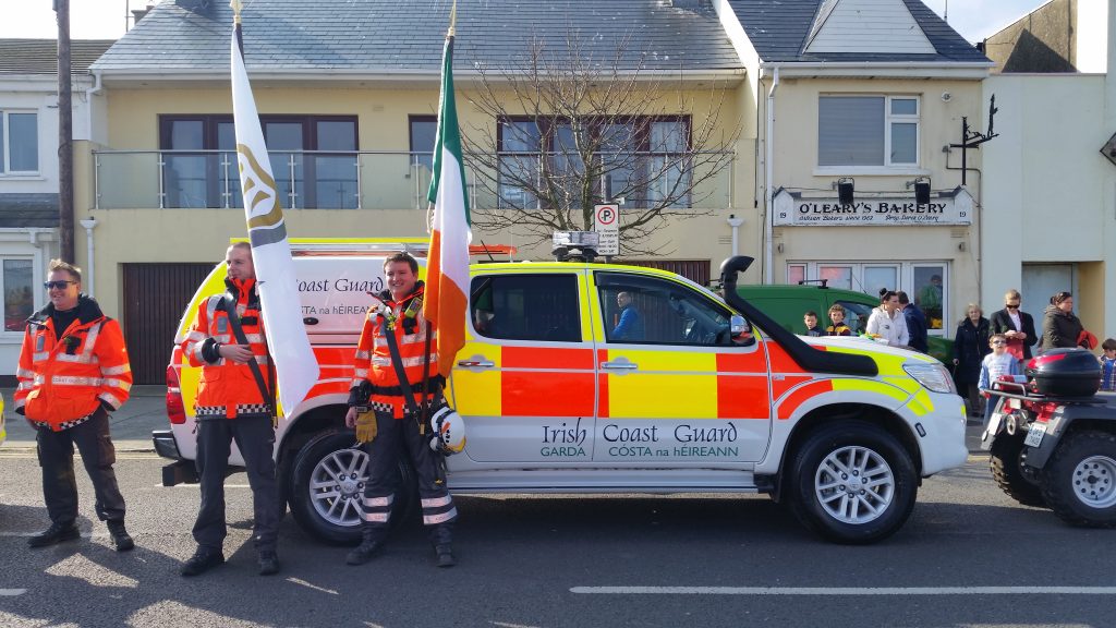 Skerries Coast Guard parade